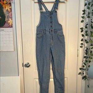 Forever 21 Blue Denim Overalls Classic Style